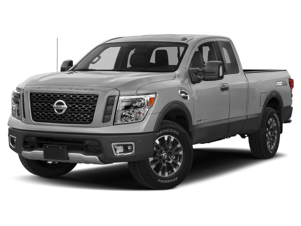 2018 Nissan Titan PRO-4X - Front 3/4, facing to the left
