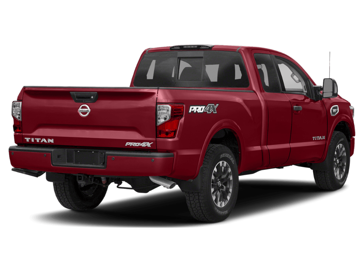2018 Nissan Titan PRO-4X - Rear 3/4, facing to the right