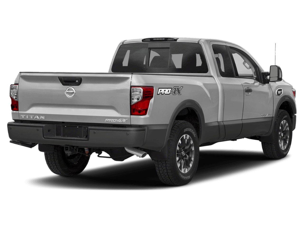 2018 Nissan Titan PRO-4X - Rear 3/4, facing to the right