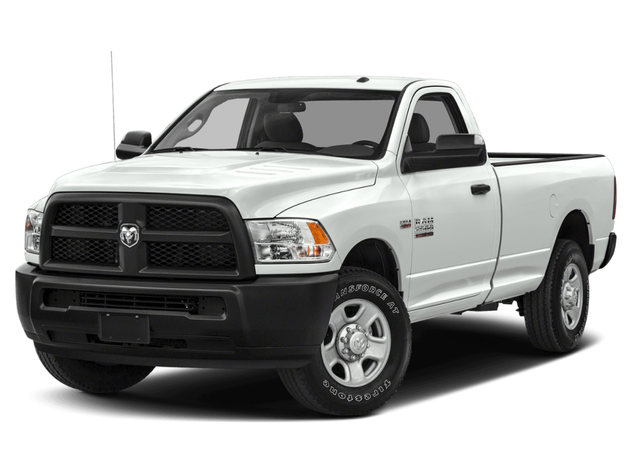 2018 Ram 2500 Tradesman - Front 3/4, facing to the left
