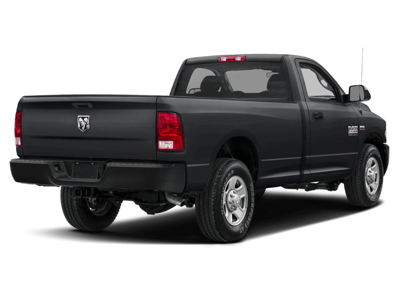 2018 Ram 2500 Tradesman - Rear 3/4, facing to the right