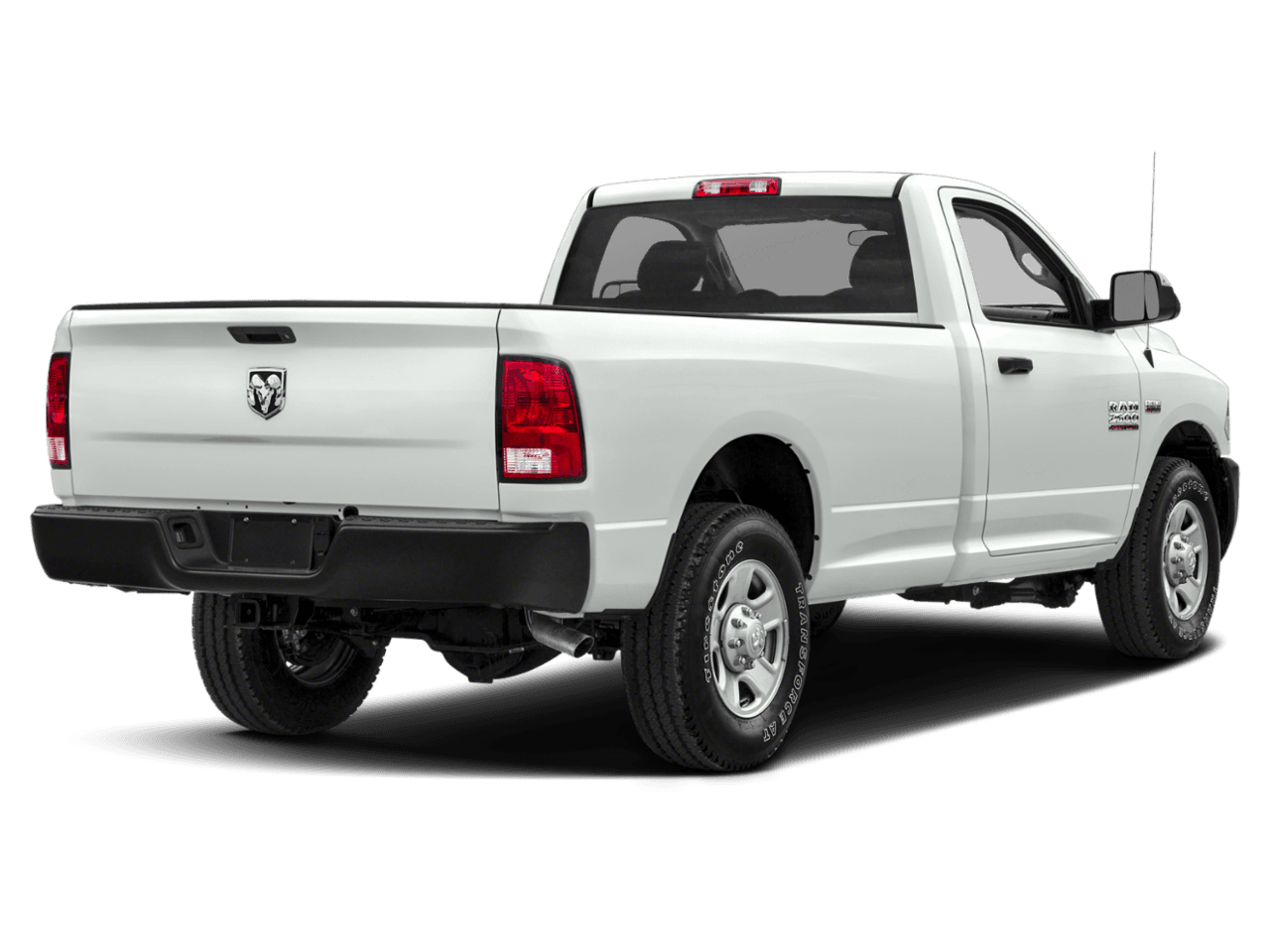 2018 Ram 2500 Tradesman - Rear 3/4, facing to the right
