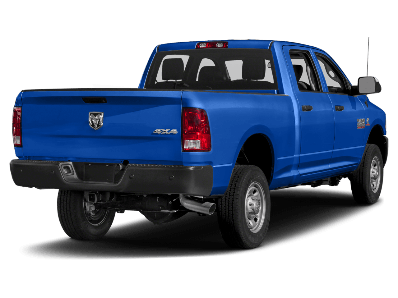 2018 Ram 2500 Tradesman - Rear 3/4, facing to the right