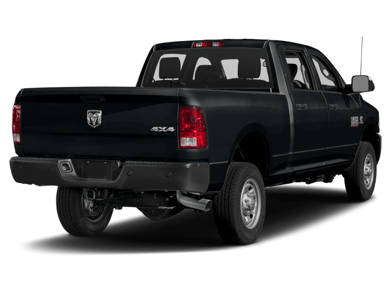 2018 Ram 2500 Tradesman - Rear 3/4, facing to the right