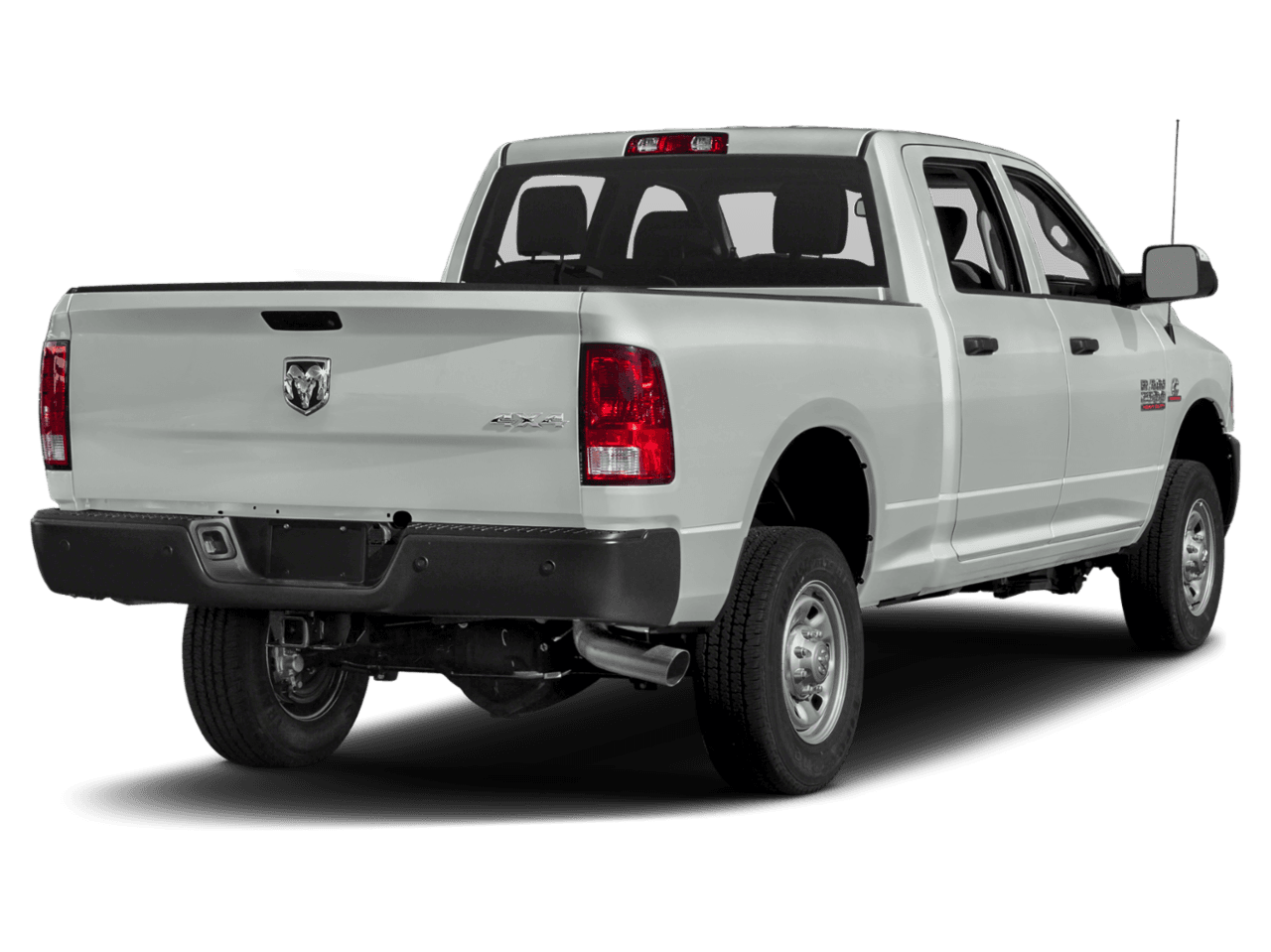 2018 Ram 2500 Tradesman - Rear 3/4, facing to the right
