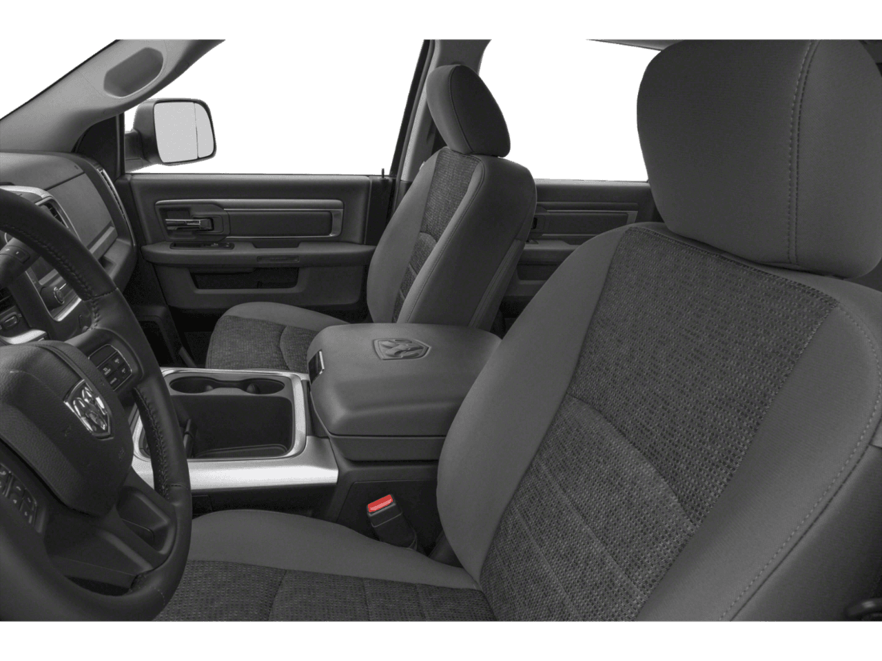 2018 Ram 2500 Big Horn - Interior Driver's Side with Door Open, Front Seat Feature