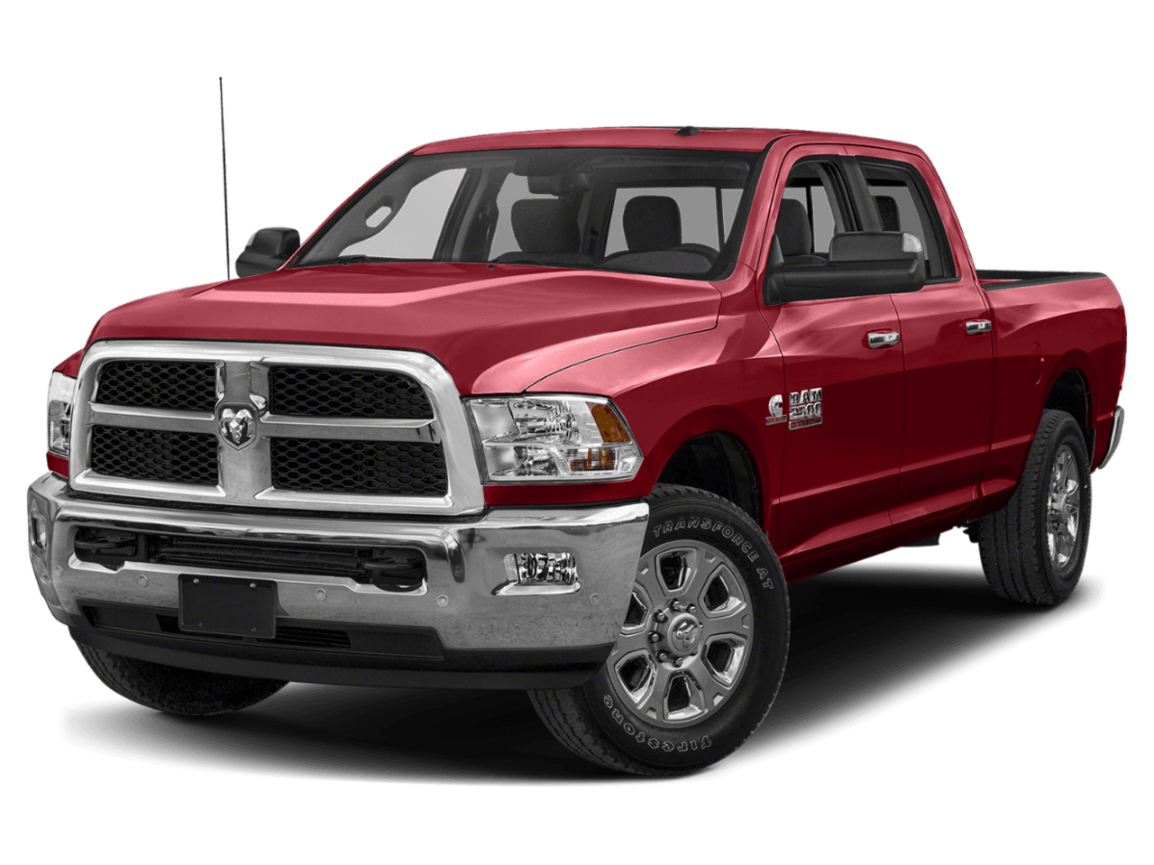 2018 Ram 2500 Big Horn - Front 3/4, facing to the left