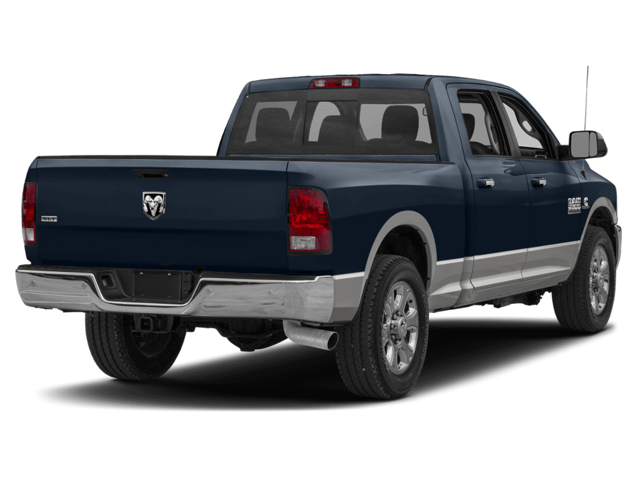 2018 Ram 2500 Big Horn - Rear 3/4, facing to the right