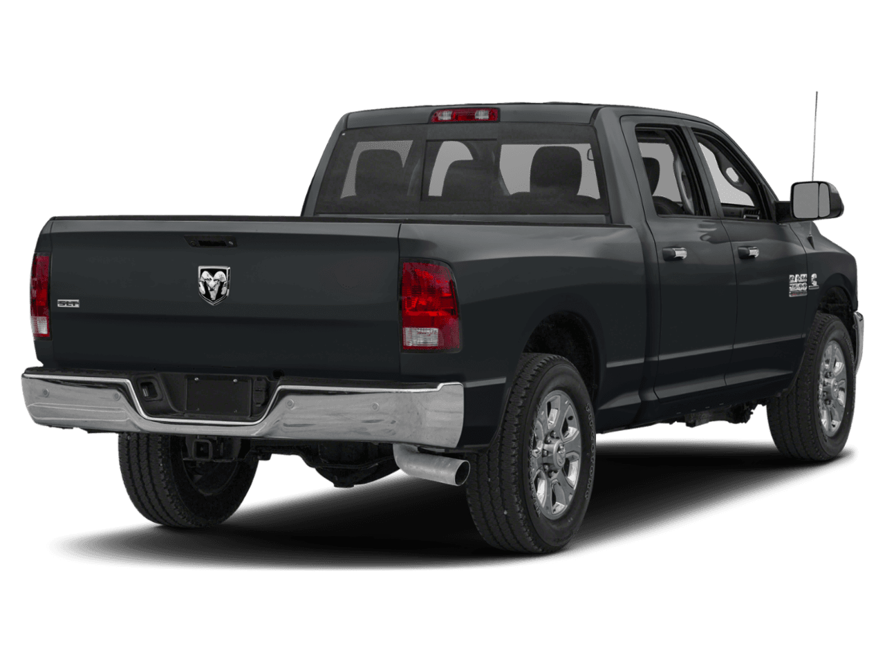 2018 Ram 2500 Big Horn - Rear 3/4, facing to the right