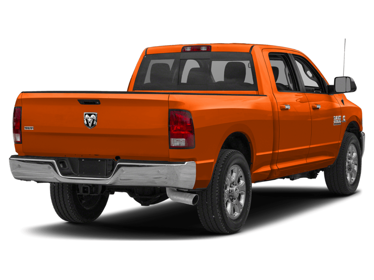 2018 Ram 2500 Lone Star - Rear 3/4, facing to the right