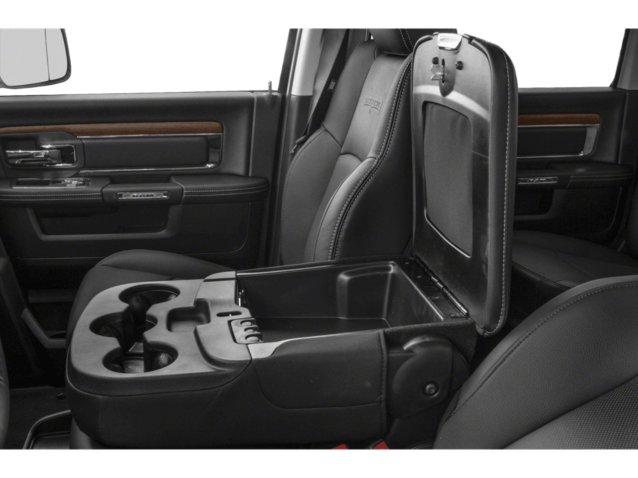 2018 Ram 2500 Laramie - Interior Center Storage Console