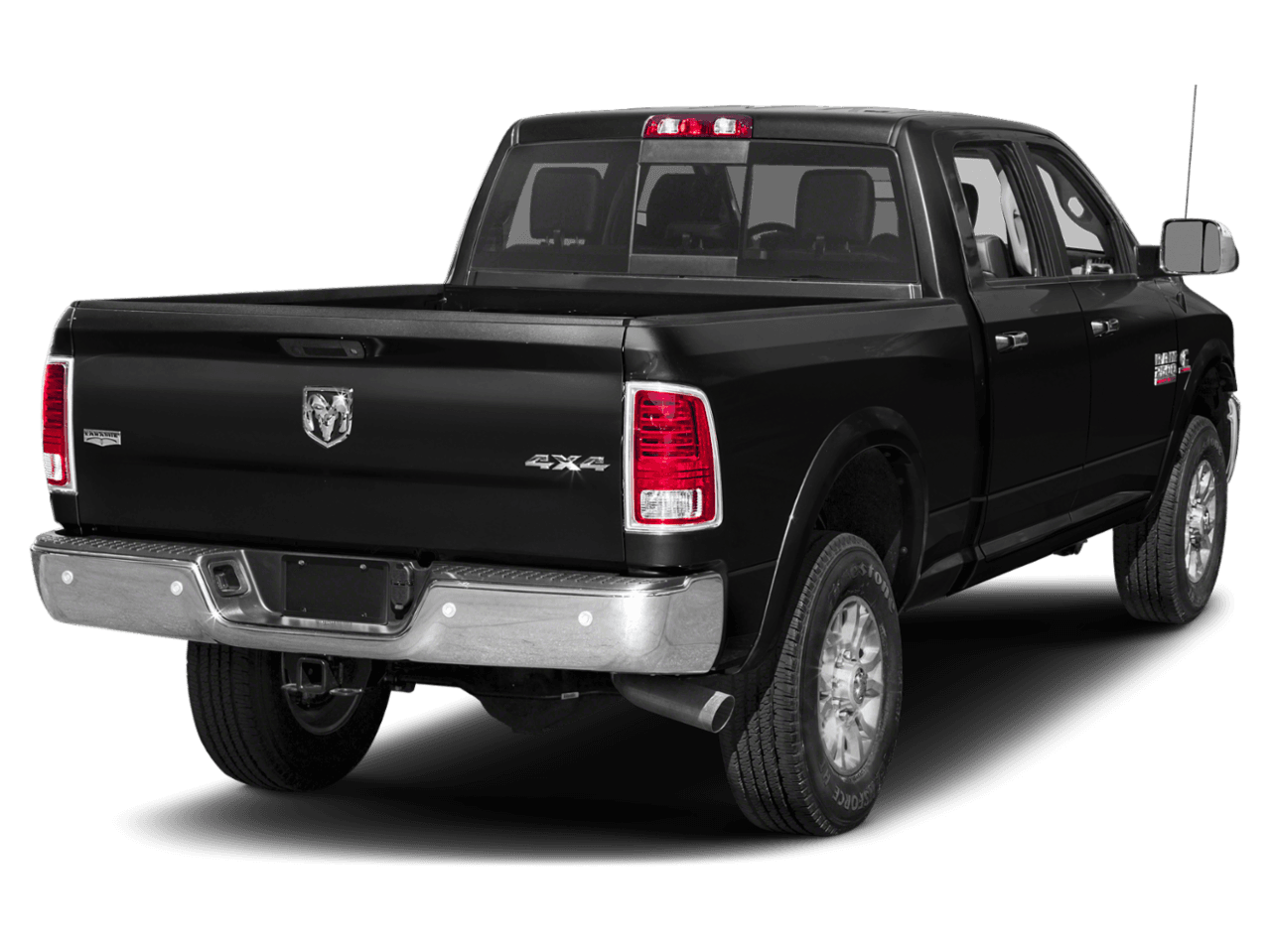 2018 Ram 2500 Laramie - Rear 3/4, facing to the right