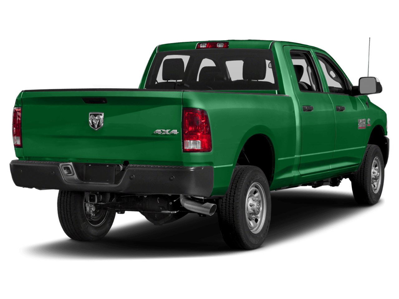 2018 Ram 2500 Tradesman - Rear 3/4, facing to the right