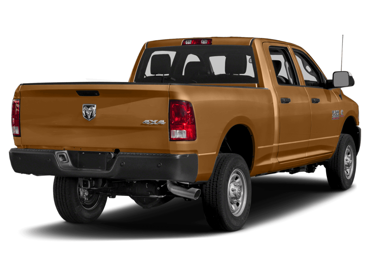 2018 Ram 2500 Tradesman - Rear 3/4, facing to the right