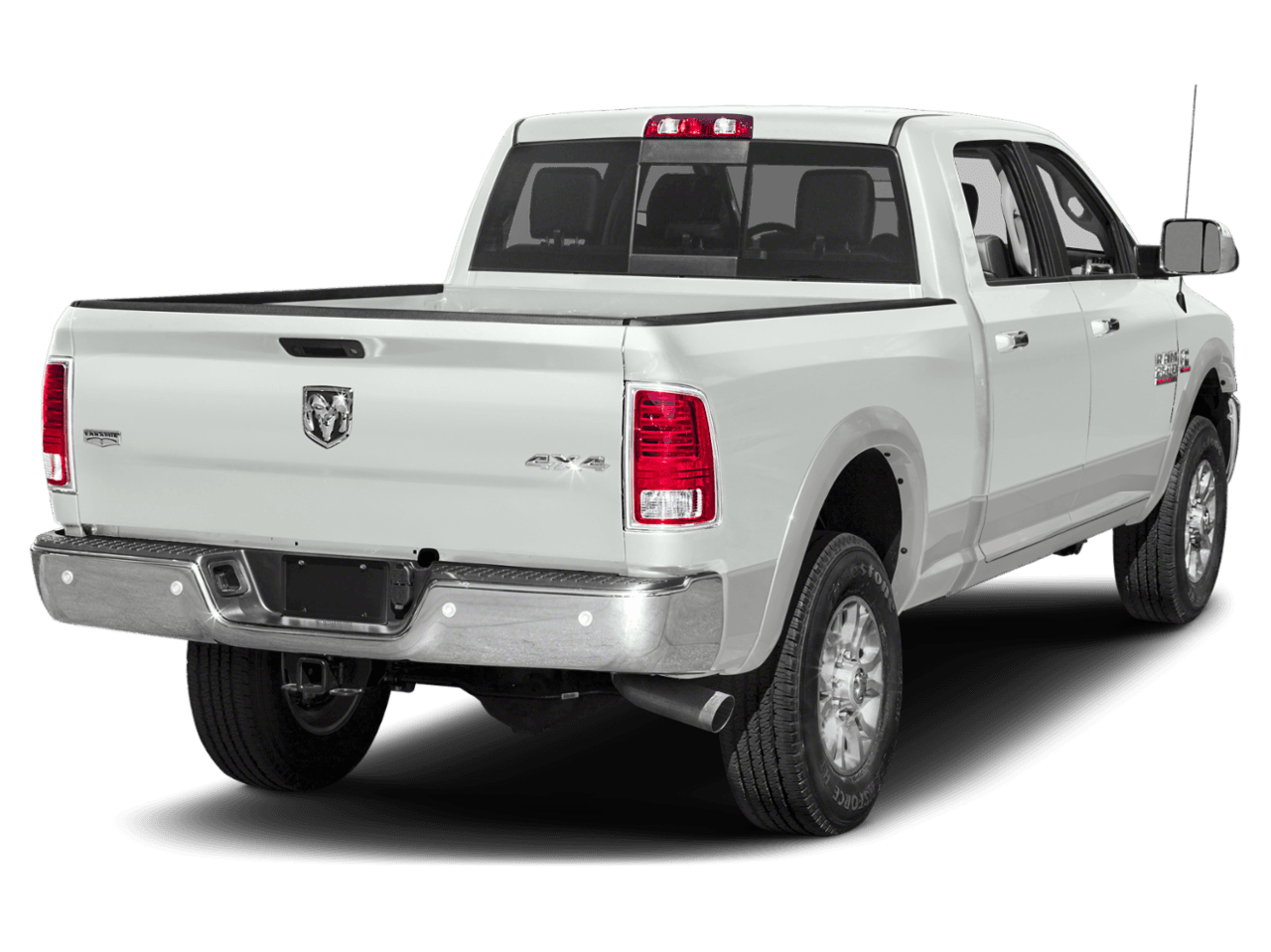 2018 Ram 2500 Laramie - Rear 3/4, facing to the right