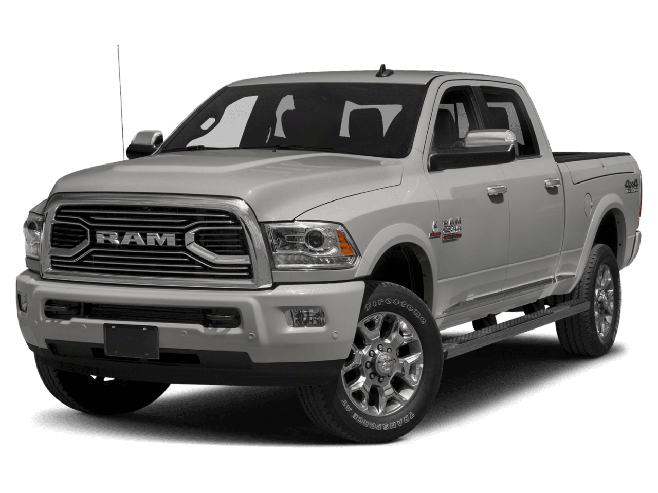 2018 Ram 2500 Laramie Longhorn - Front 3/4, facing to the left