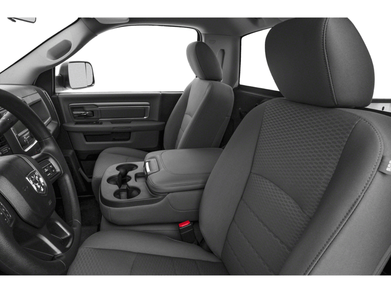 2018 Ram 2500 Tradesman - Interior Driver's Side with Door Open, Front Seat Feature