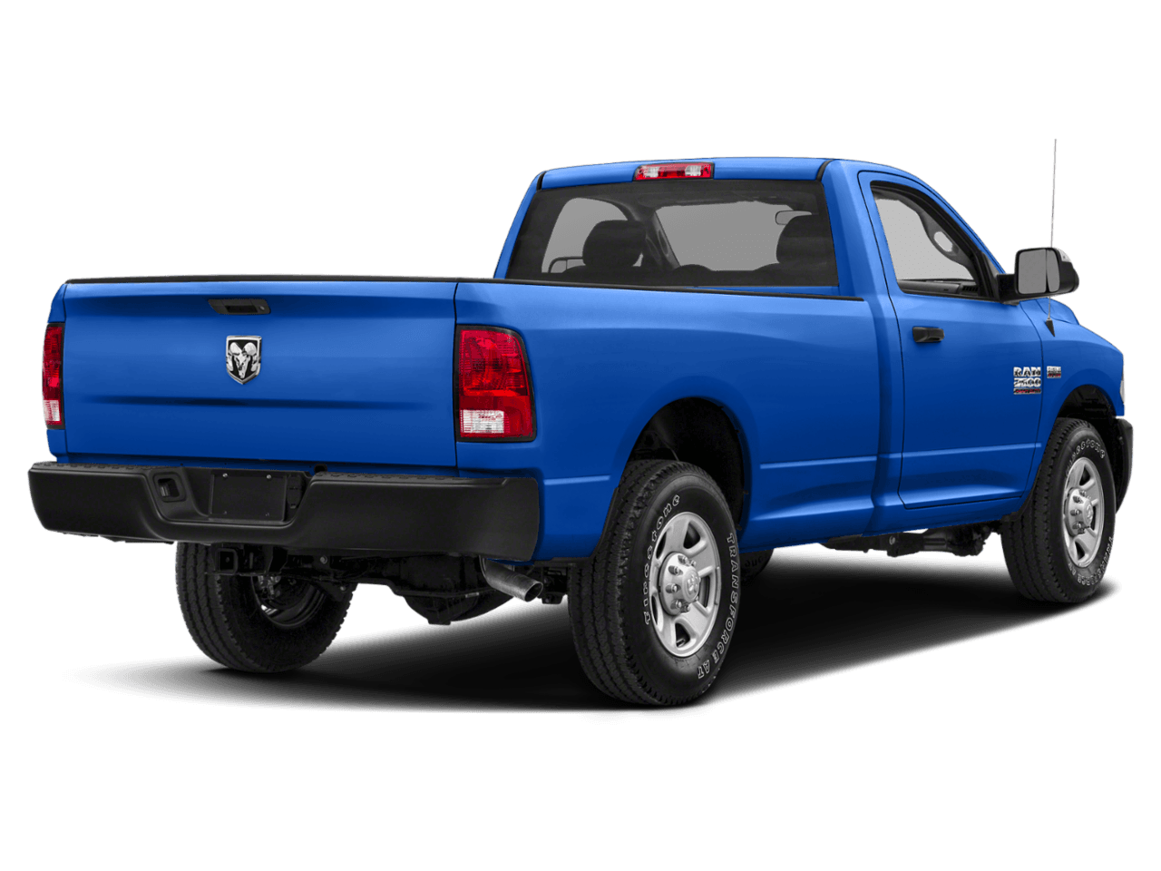 2018 Ram 2500 Tradesman - Rear 3/4, facing to the right