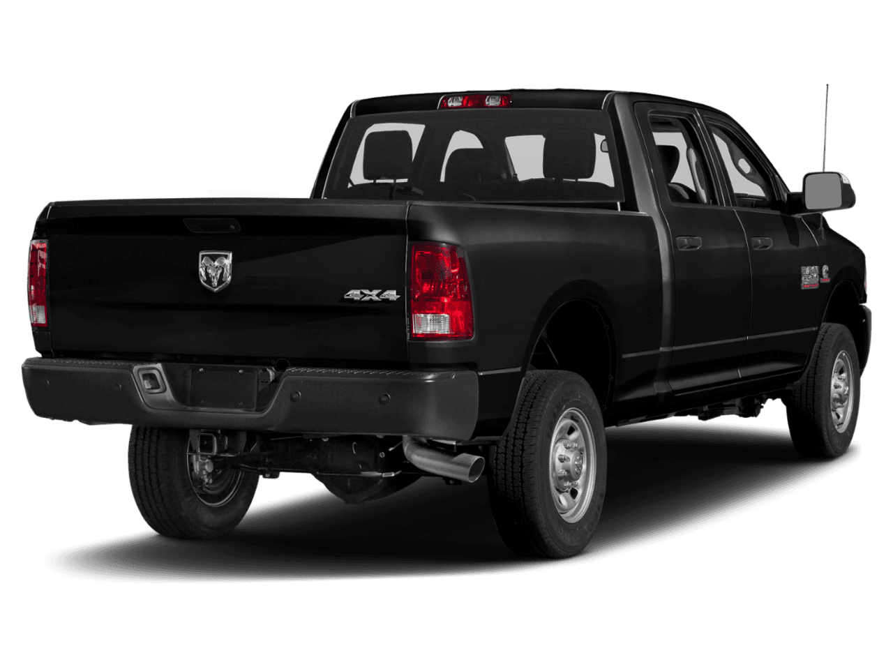 2018 Ram 2500 Tradesman - Rear 3/4, facing to the right