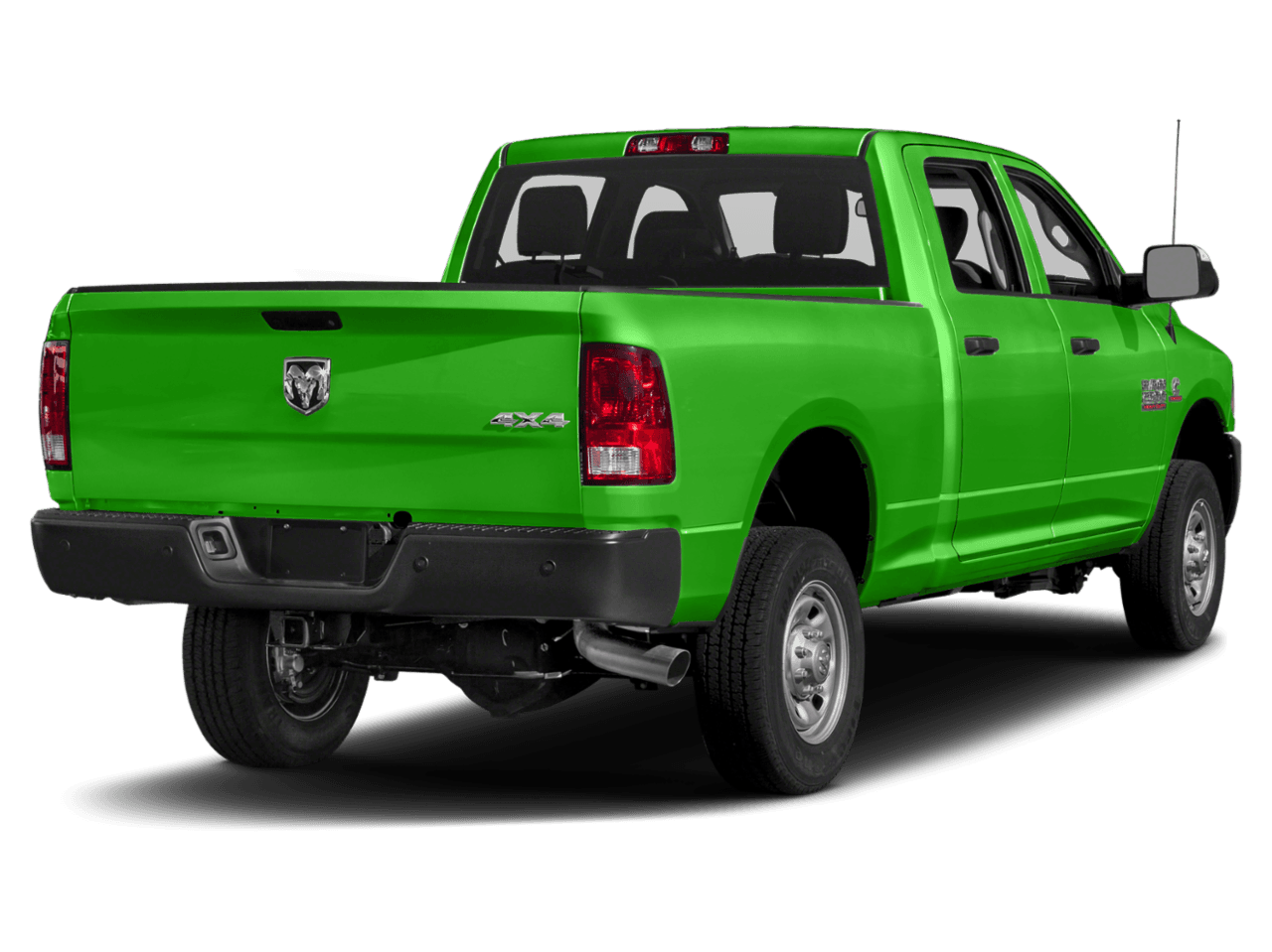 2018 Ram 2500 Tradesman - Rear 3/4, facing to the right