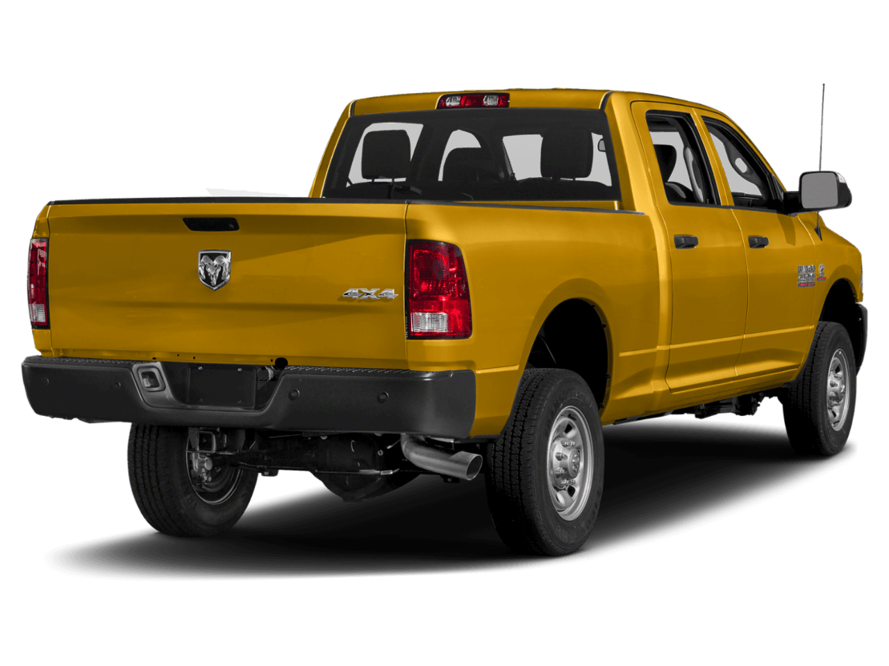 2018 Ram 2500 Tradesman - Rear 3/4, facing to the right
