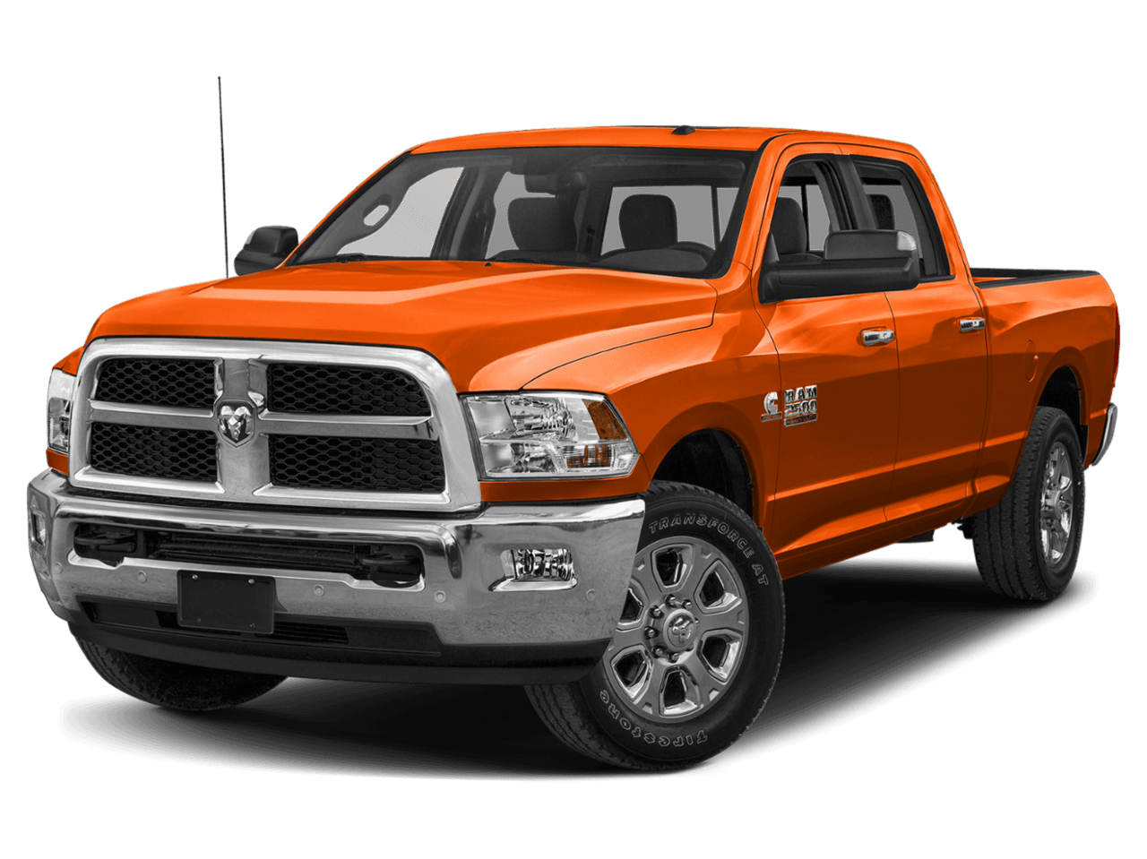 2018 Ram 2500 SLT - Front 3/4, facing to the left