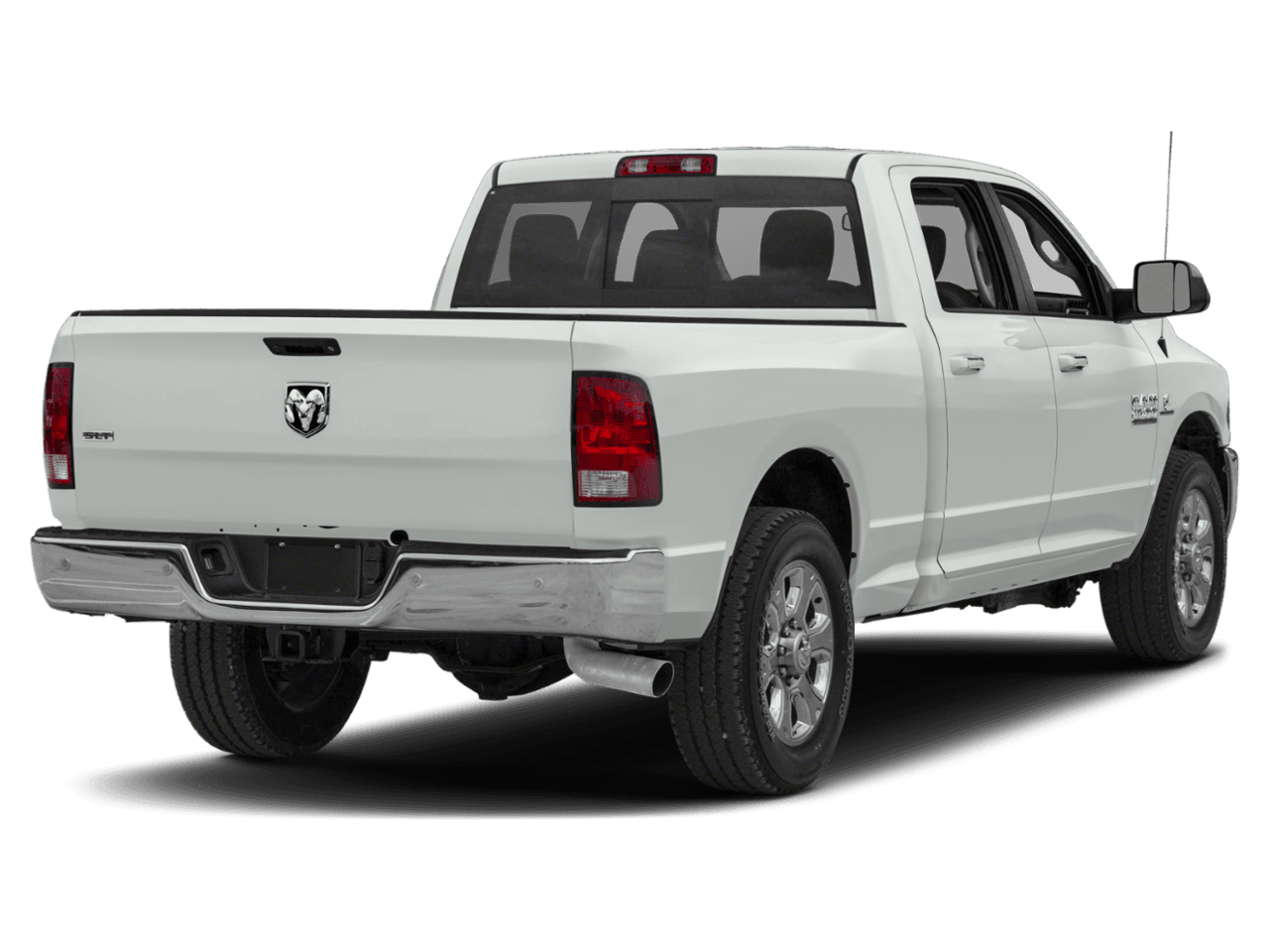 2018 Ram 2500 SLT - Rear 3/4, facing to the right