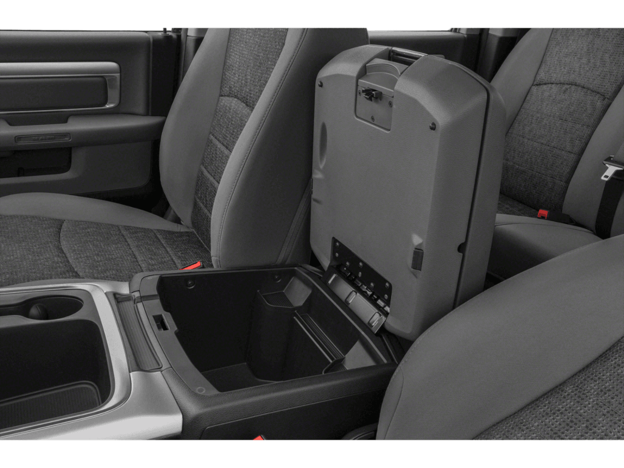 2018 Ram 2500 Lone Star - Interior Center Storage Console
