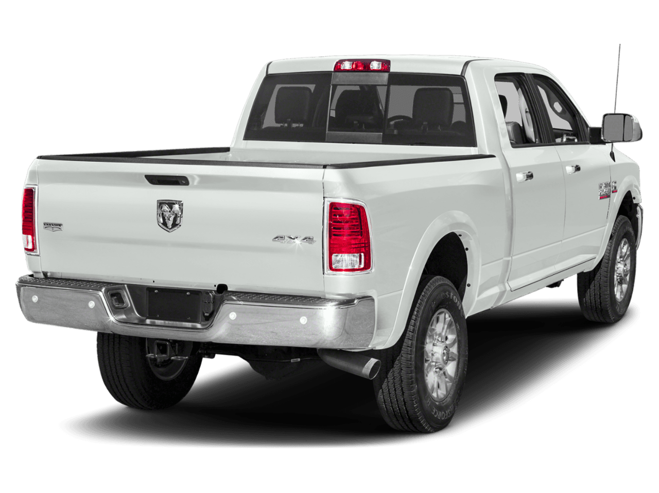 2018 Ram 2500 Laramie - Rear 3/4, facing to the right