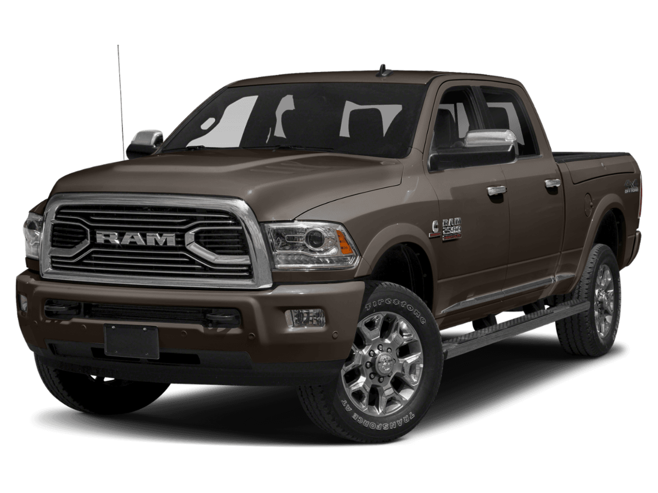 2018 Ram 2500 Longhorn - Front 3/4, facing to the left
