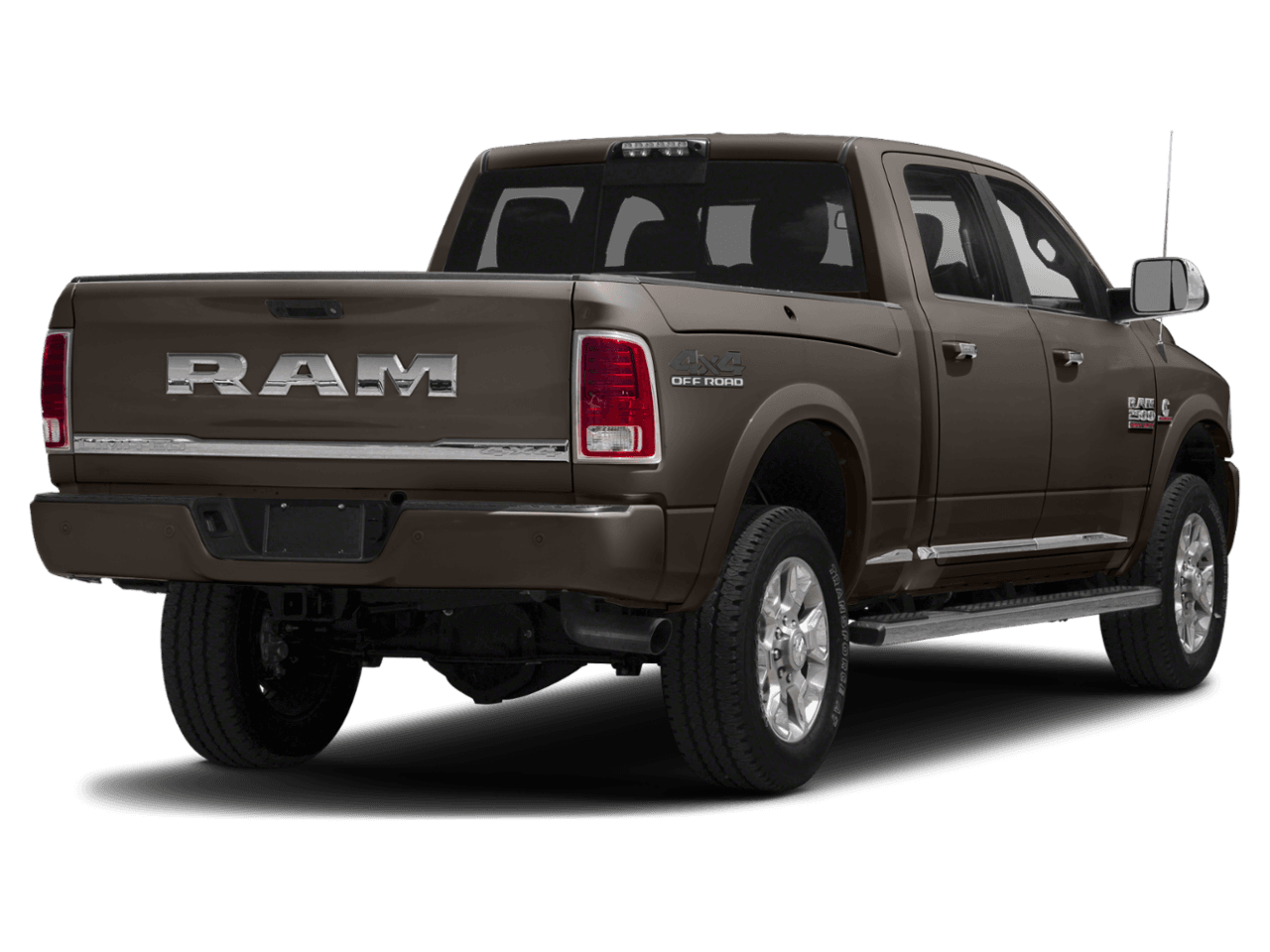 2018 Ram 2500 Longhorn - Rear 3/4, facing to the right