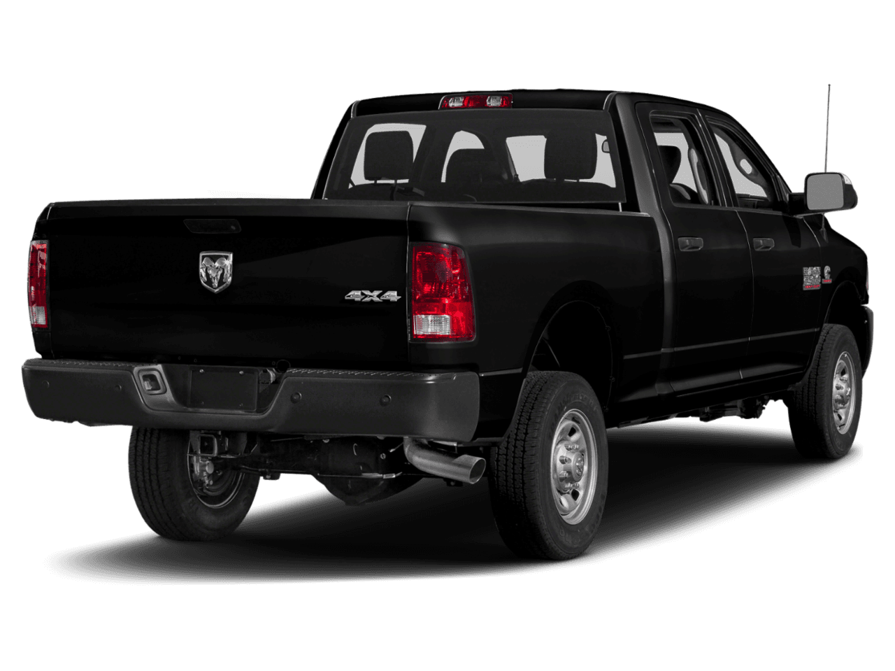 2018 Ram 2500 Tradesman - Rear 3/4, facing to the right