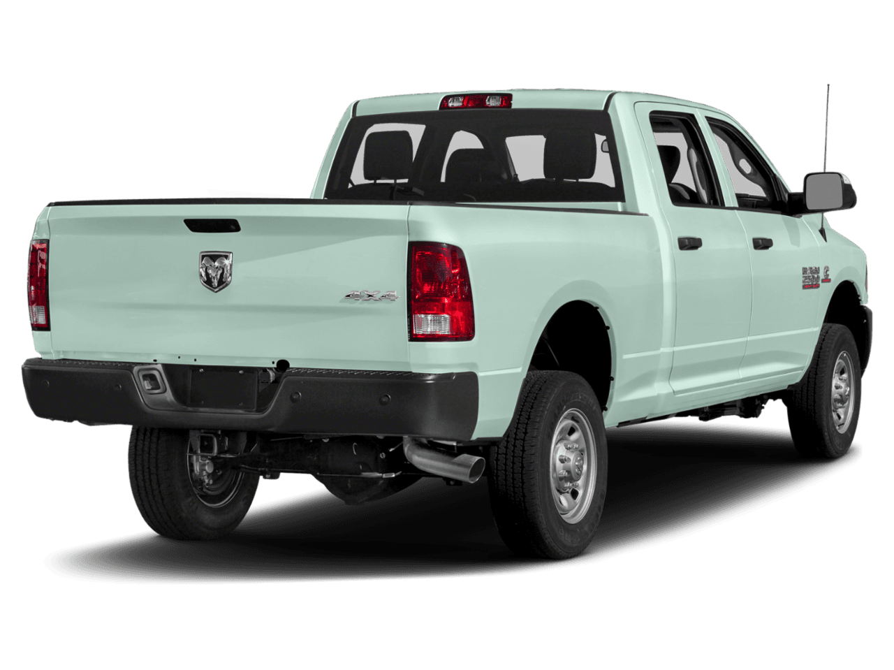 2018 Ram 2500 Tradesman - Rear 3/4, facing to the right