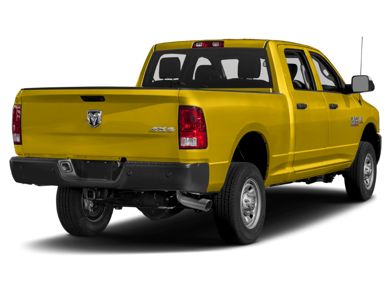 2018 Ram 2500 Tradesman - Rear 3/4, facing to the right