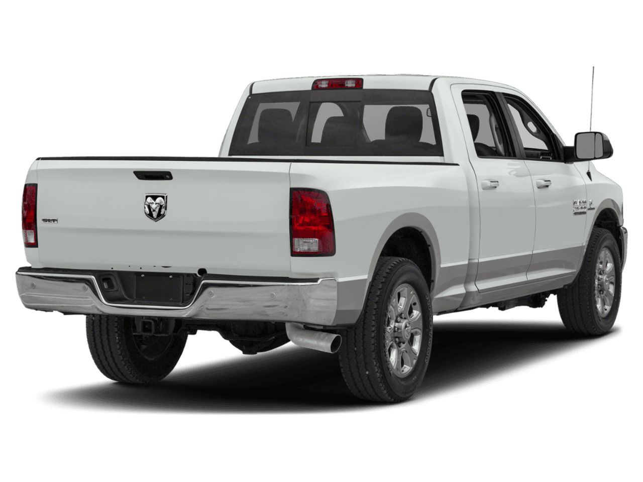 2018 Ram 2500 Lone Star - Rear 3/4, facing to the right