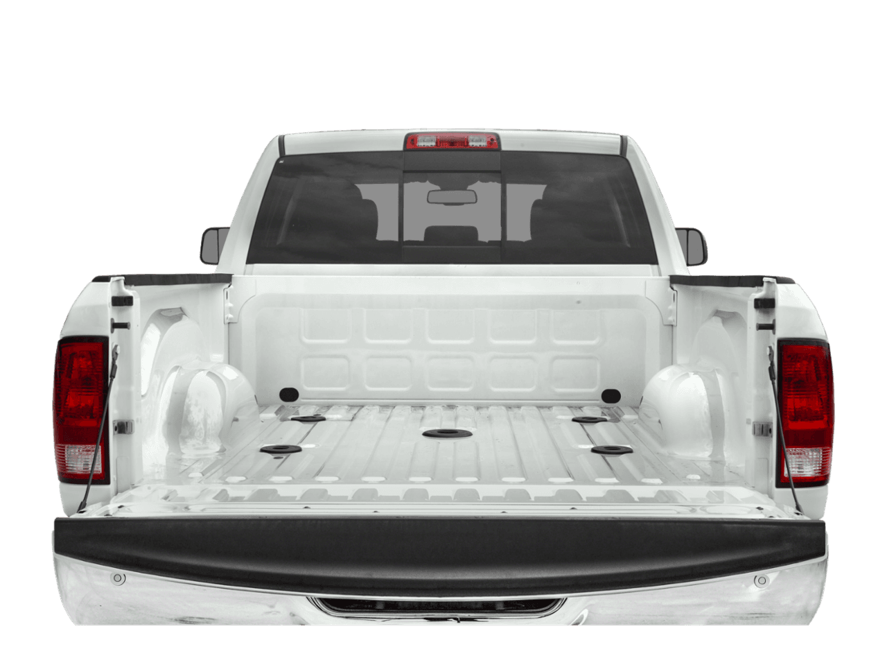 2018 Ram 2500 Big Horn - Interior Trunk with Hatch Open Feature