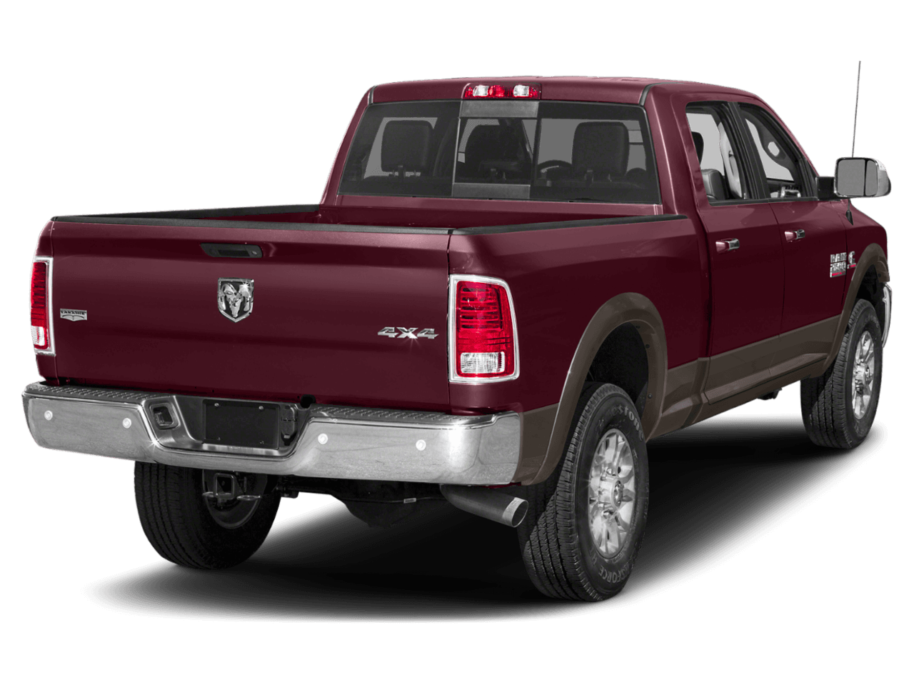 2018 Ram 2500 Laramie - Rear 3/4, facing to the right