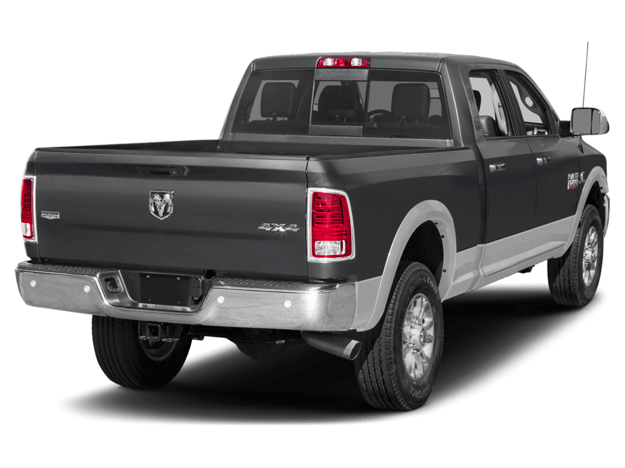 2018 Ram 2500 Laramie - Rear 3/4, facing to the right