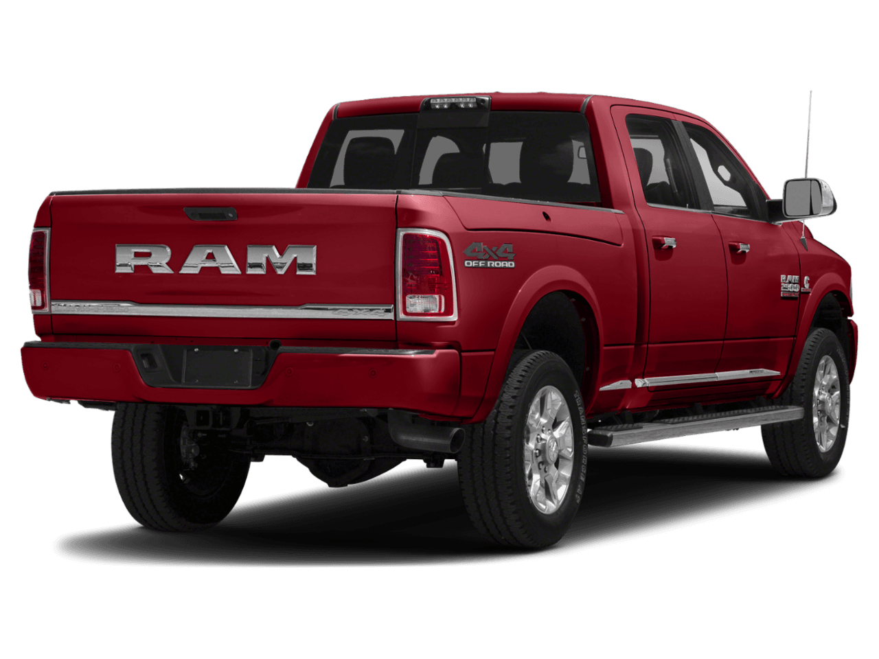 2018 Ram 2500 Longhorn - Rear 3/4, facing to the right