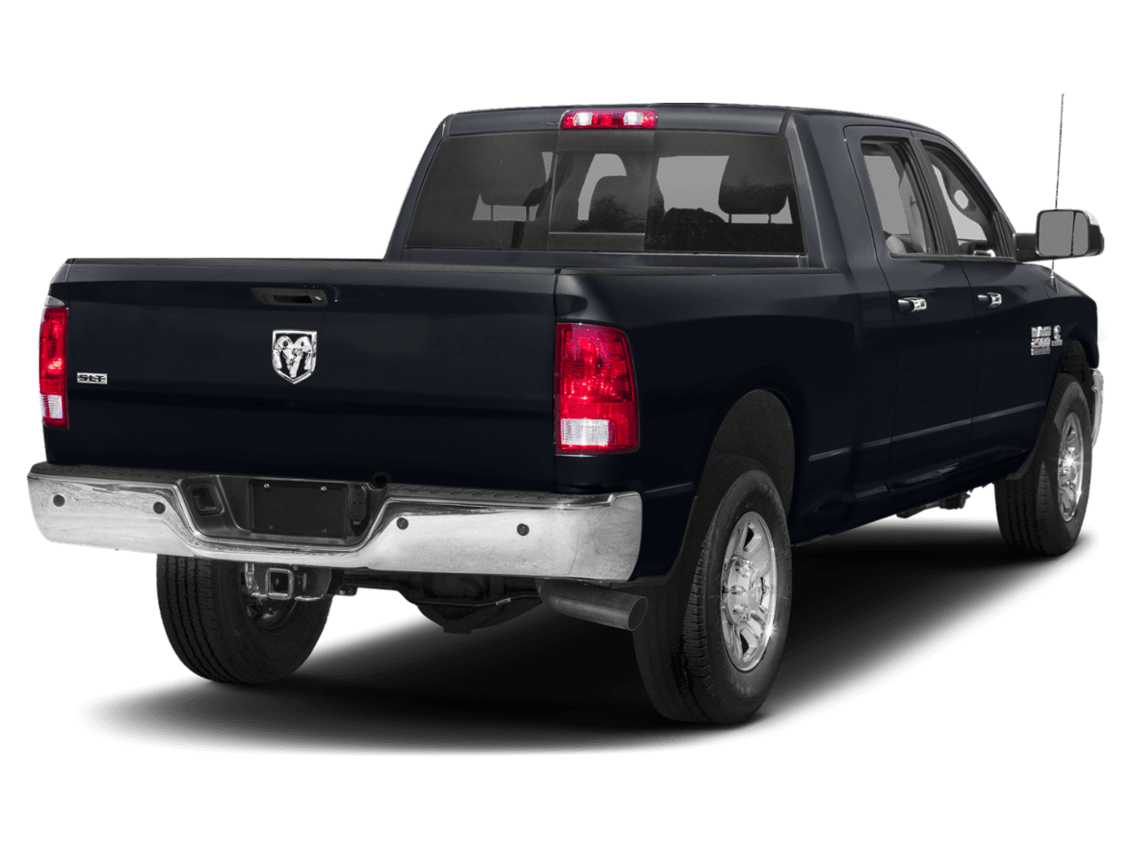 2018 Ram 2500 Big Horn - Rear 3/4, facing to the right
