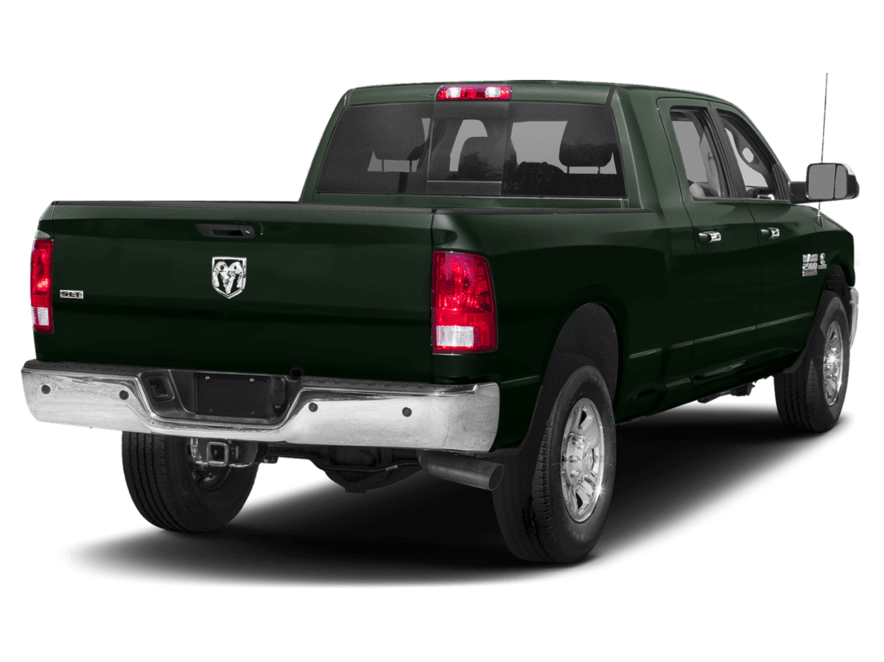 2018 Ram 2500 Big Horn - Rear 3/4, facing to the right