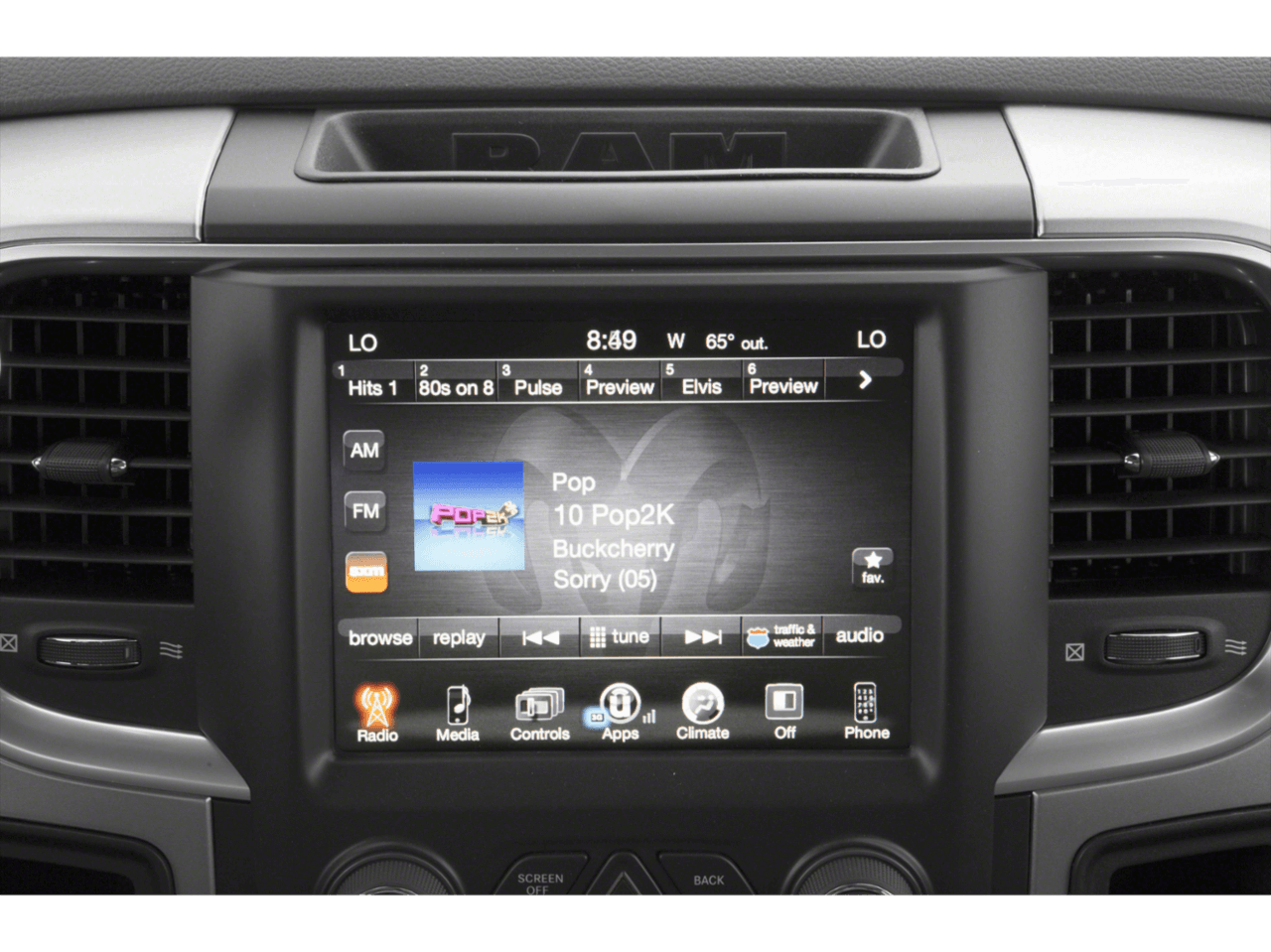 2018 Ram 2500 Lone Star - Interior Navigation System