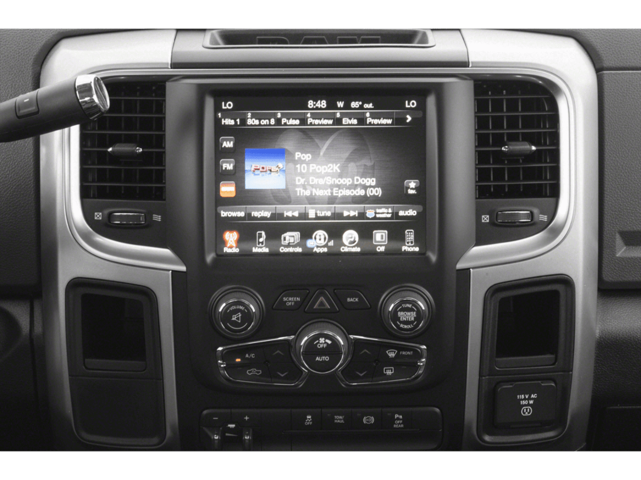 2018 Ram 2500 Lone Star - Interior Stereo System
