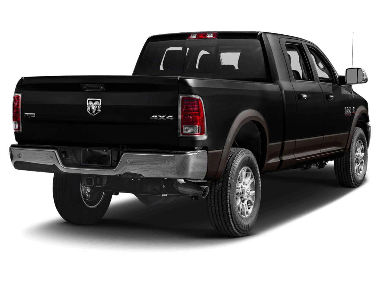 2018 Ram 2500 Laramie - Rear 3/4, facing to the right