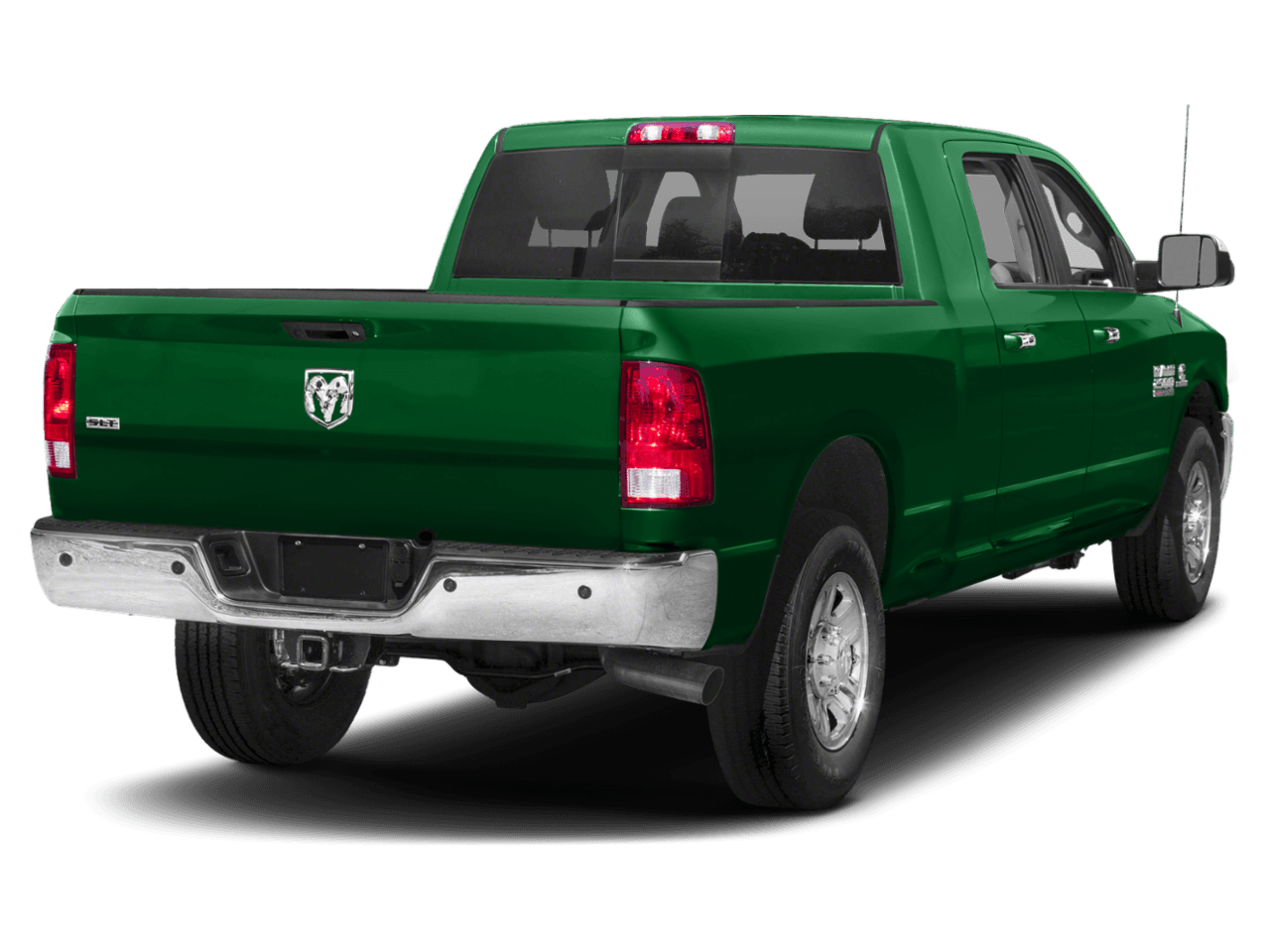 2018 Ram 2500 Big Horn - Rear 3/4, facing to the right