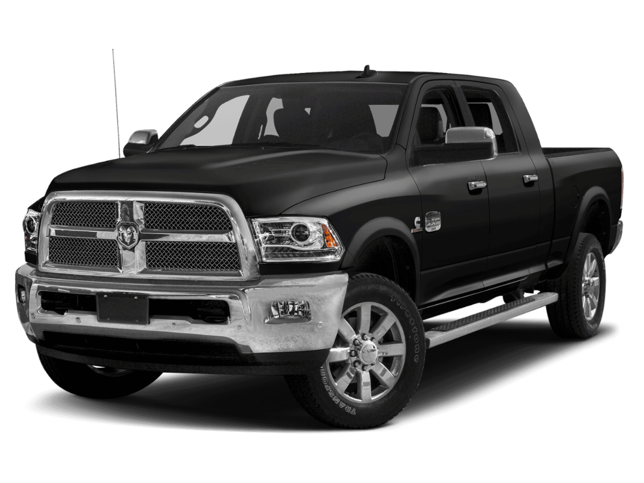 2018 Ram 2500 Longhorn - Front 3/4, facing to the left