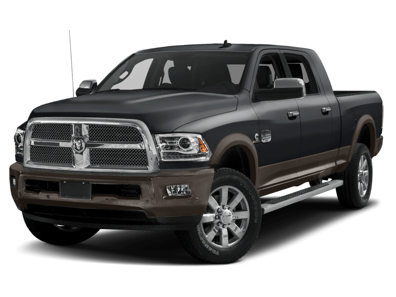 2018 Ram 2500 Longhorn - Front 3/4, facing to the left