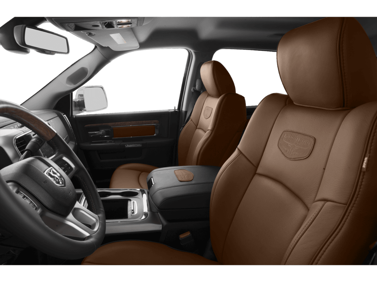 2018 Ram 2500 Limited - Interior Driver's Side with Door Open, Front Seat Feature