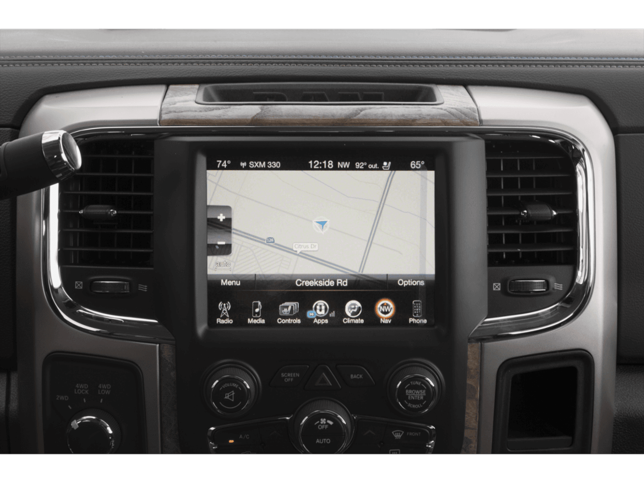 2018 Ram 2500 Limited - Interior Navigation System