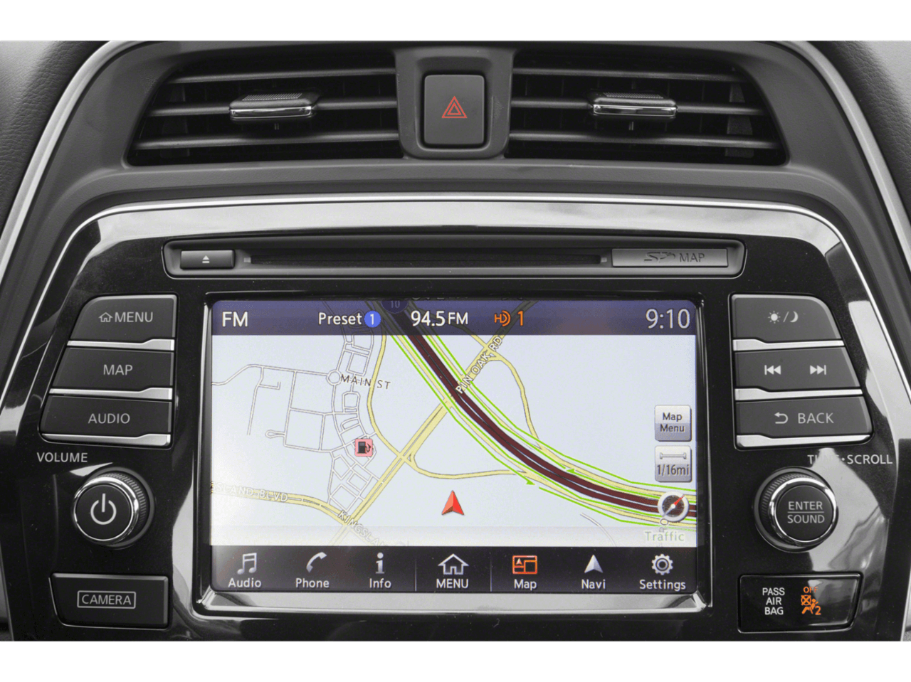 2018 Nissan Maxima SR - Interior Navigation System
